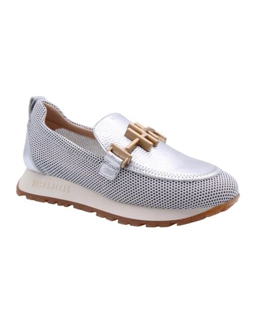 Hispanitas White Loafers