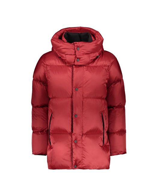 Moorer Red Down Jackets for men