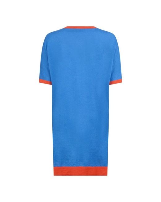 Short Dresses Moorer de color Blue
