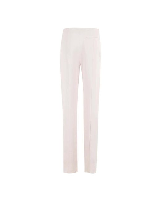 Trousers > slim-fit trousers Emporio Armani en coloris White