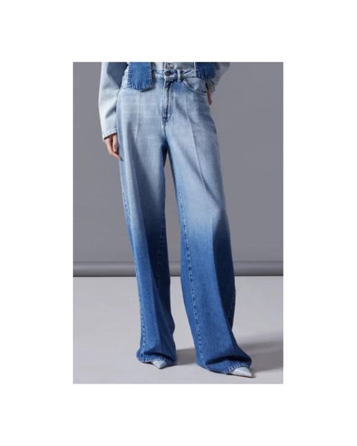 3x1 Blue Wide Jeans