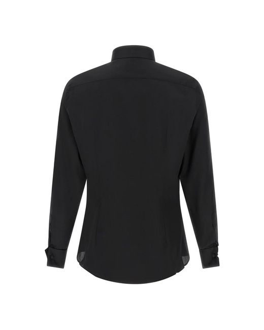 Pal Zileri Black Formal Shirts for men