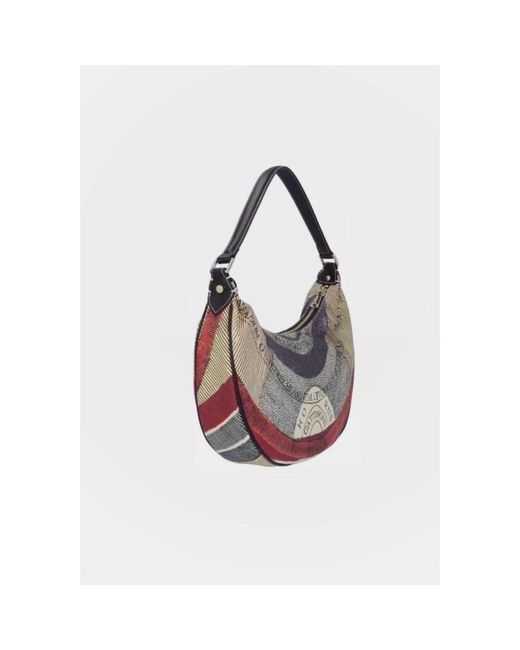 Gattinoni Gray Shoulder Bags