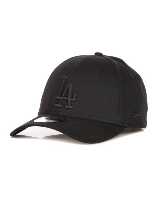 KTZ Black Mlb League Essential Gebogener Schirm Kappe