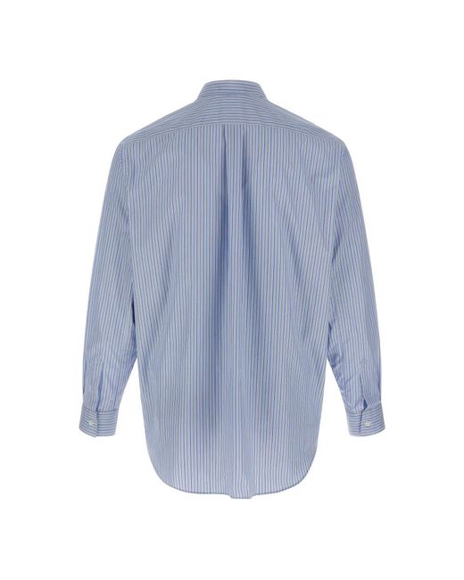 Comme des Garçons Blue Casual Shirts for men