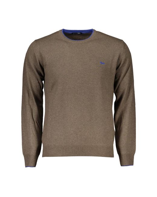 Harmont & Blaine Brown Round-Neck Knitwear for men