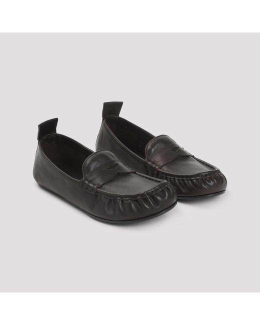 Acne Black Loafers