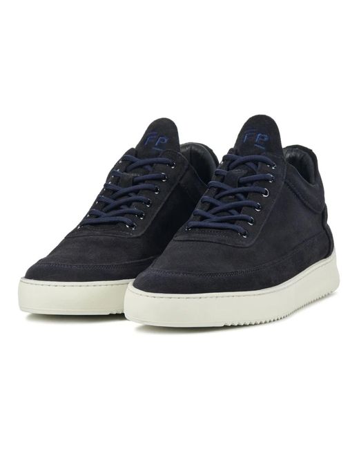 Filling Pieces Blue Sneakers for men