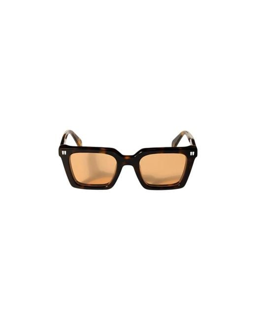 Off-White c/o Virgil Abloh Brown Sunglasses