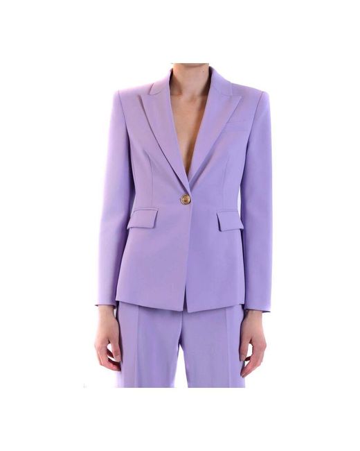 Blazers Pinko de color Purple
