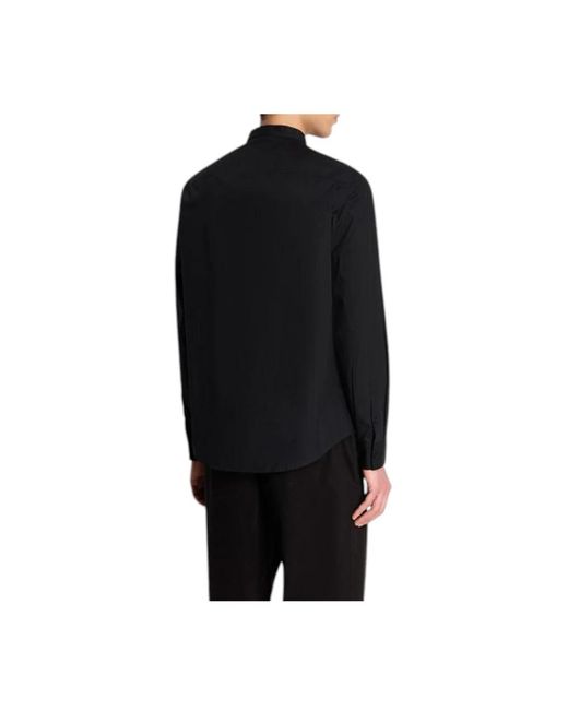ARMANI EXCHANGE Black Casual Shirts for men