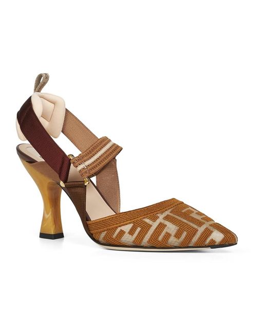 Fendi Brown Pumps