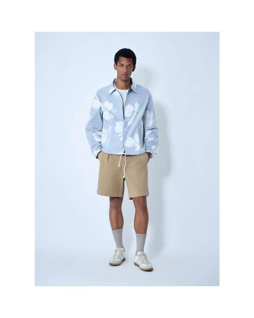 Noah NYC Natural Casual Shorts for men