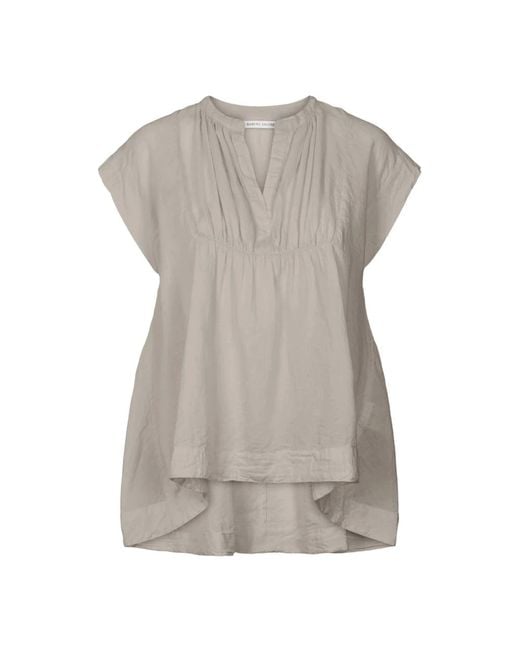 Blouses & shirts > blouses Rabens Saloner en coloris Gray