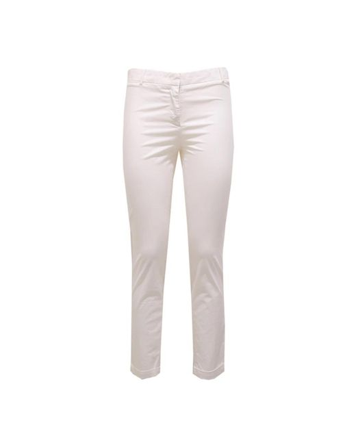 Fabiana Filippi Gray Slim-Fit Trousers