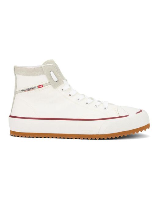 DIESEL White Sneakers for men