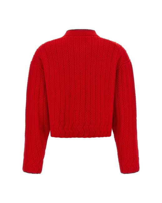 Cardigans Chloé de color Red