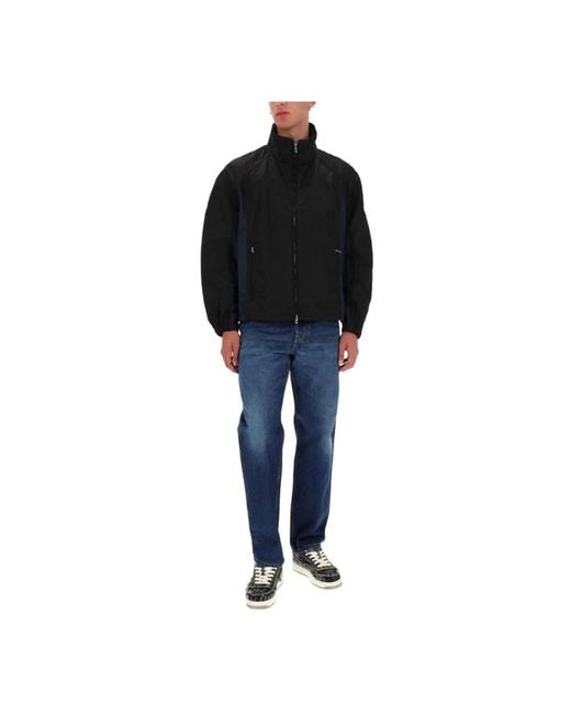 DIESEL Black Light Jackets for men