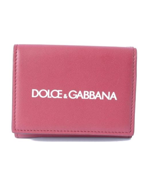 Dolce & Gabbana Pink Wallets & Cardholders for men