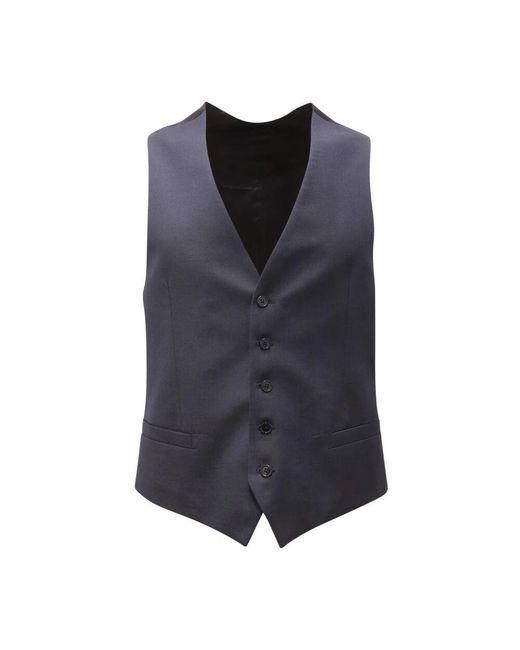 Lardini Woll/Seidenanzug Mit Weste in Blue für Herren