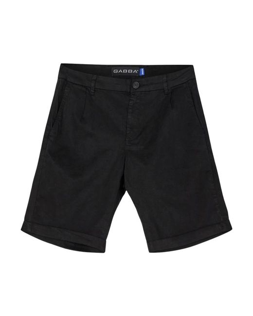 Gabba Black Casual Shorts for men