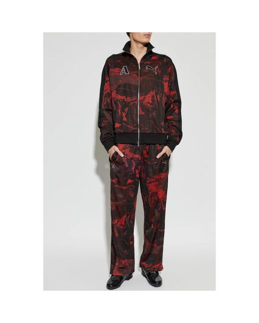 PUMA T7 Track Jacket in het Red voor heren