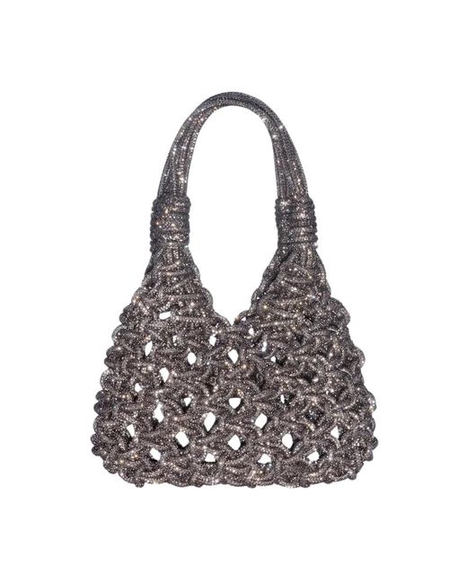 HIBOURAMA Gray Handbags