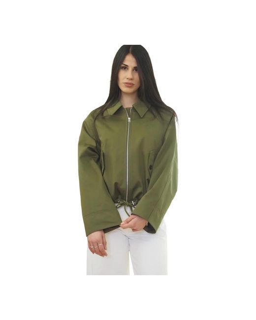 Light Jackets Closed de color Green