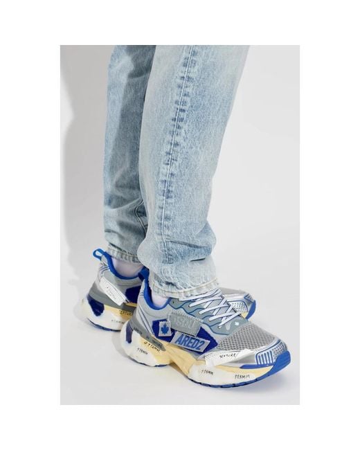 DSquared² Blue Sneakers for men