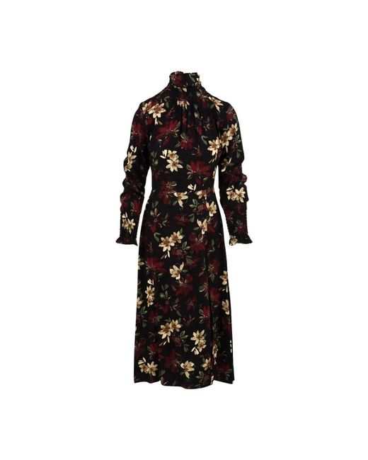 Mar De Margaritas Black Midi Dresses