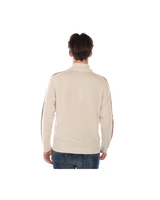 Daniele Alessandrini Natural Turtlenecks for men