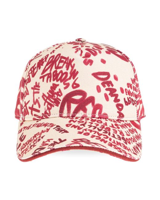 DSquared² Baseballpet in het Red