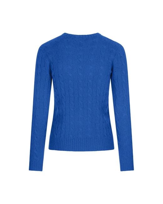 Ralph Lauren Blue Round-Neck Knitwear