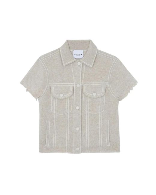 Cardigans Kujten de color Gray