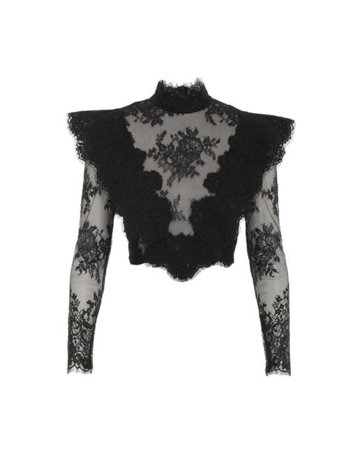 Tops > long sleeve tops Zimmermann en coloris Black