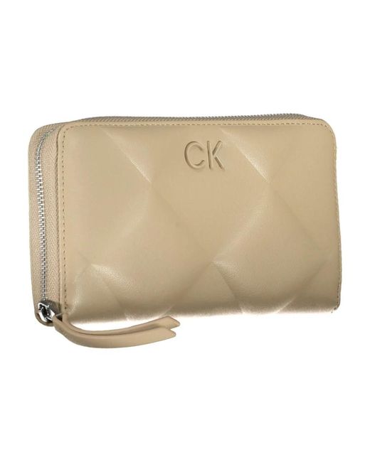 Wallets & Cardholders di Calvin Klein in Natural