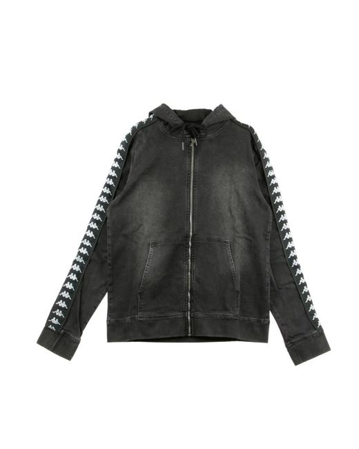 Zip-Throughs Kappa de hombre de color Black
