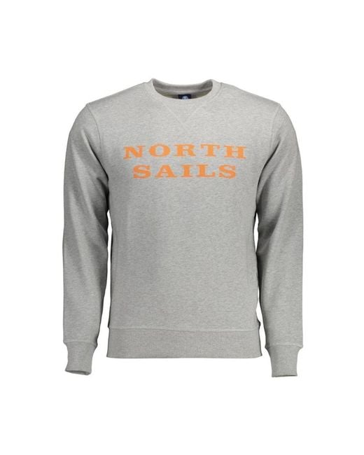North Sails Gray Sweatshirts for men