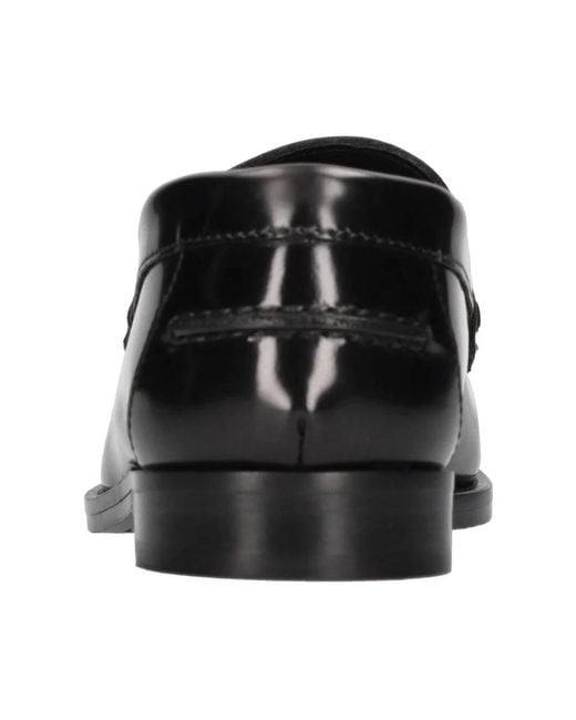 Versace Black Loafers