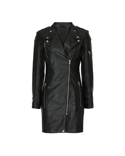 Notyz Black Leather Jackets