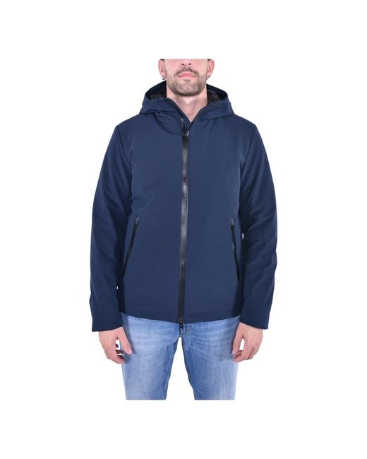 Woolrich Tech Softshell Pacific Jas Voor Mannen in het Blue voor heren