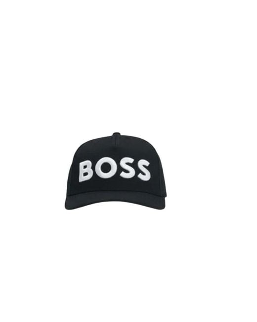 Boss Black Hats & Caps