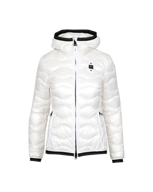 Blauer Winter Jackets in het White
