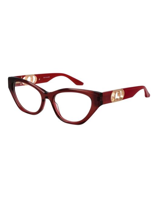 Glasses Trussardi en coloris Red
