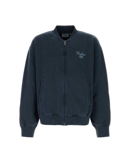 Carhartt Blue Zip-Throughs for men