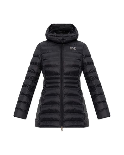 EA7 Black Winter Jackets