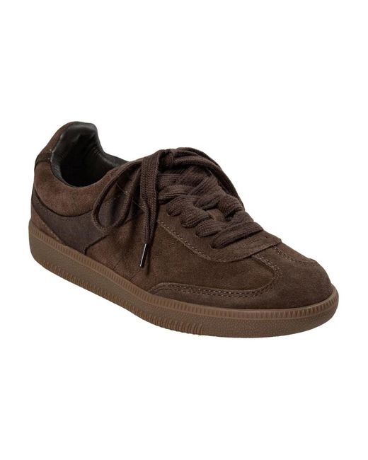 Sofie Schnoor Schoenen ,Bruin ,Leer Stellasw Sneaker Donkerbruin in het Brown