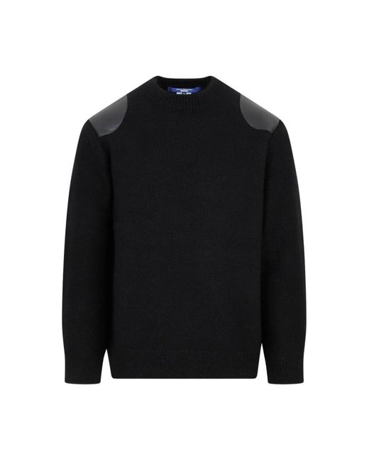 Maglione in lana nero di Junya Watanabe in Black da Uomo