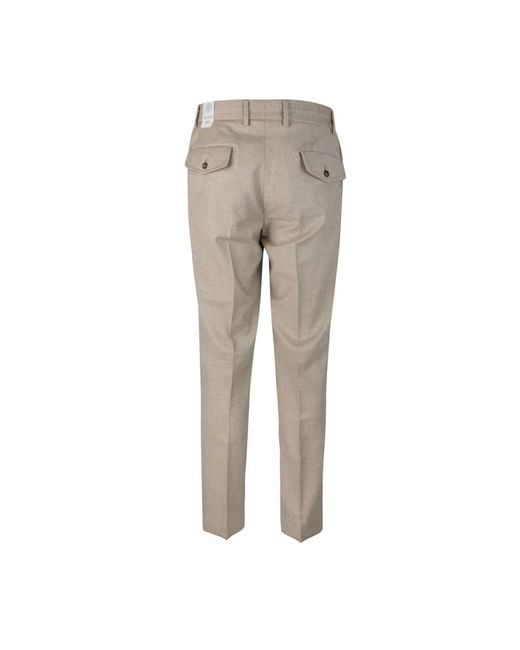 Lubiam Natural Slim-Fit Trousers for men