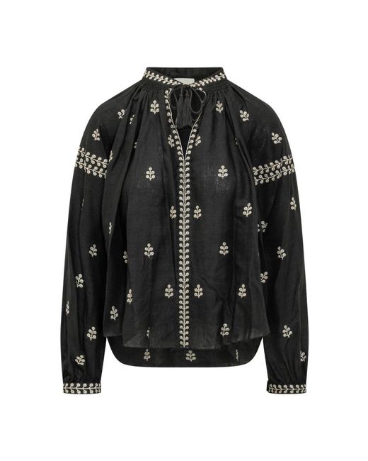 Isabel Marant Rodis Blouse in het Black